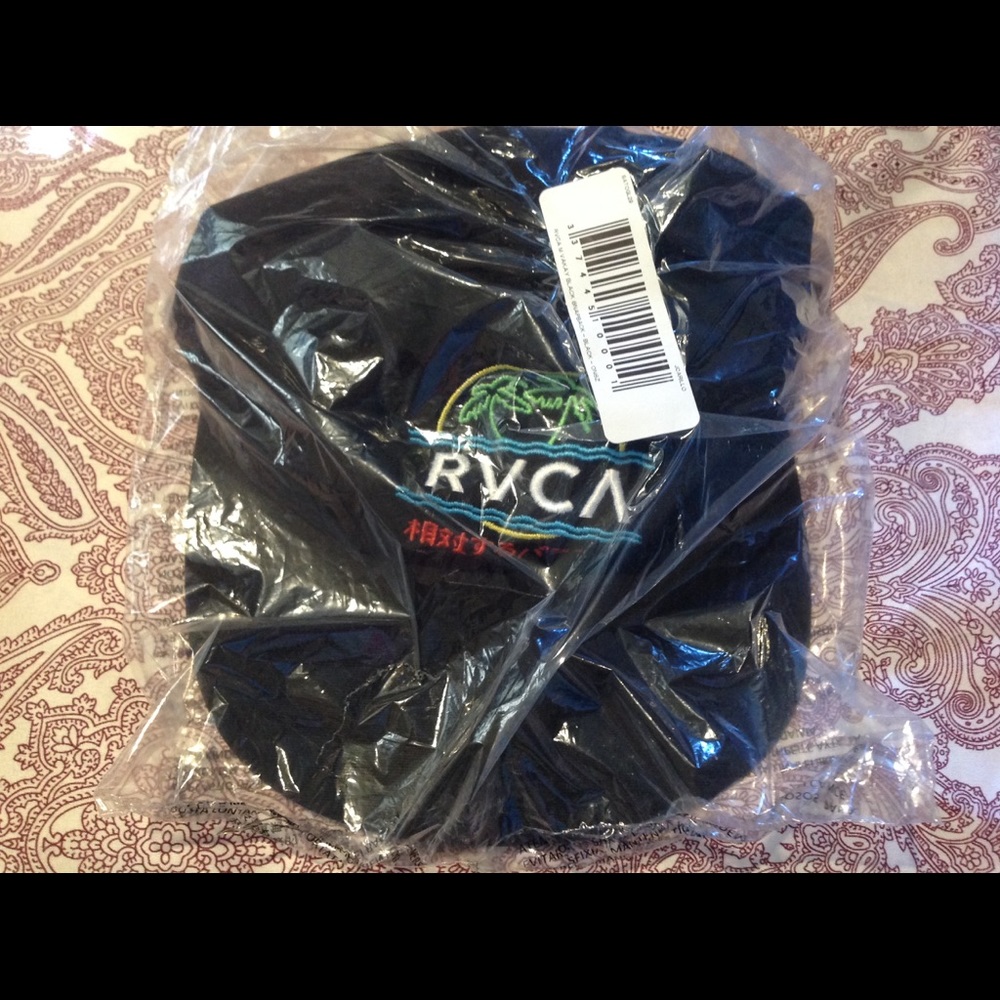 🌴NWT Men's RVCA Vakay Strapback Hat - Picture 3 of 4